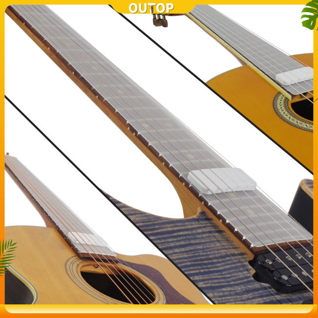 Outop Guitar Fingerboard Chống Bụi Bảo Vệ Trong Suốt Cho Đàn Guitar Acoustic Guitar Cổ Điển Đàn Guitar Điện