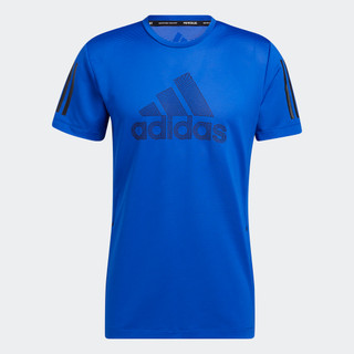 adidas Tập luyện Áo Thun Warrior AEROREADY Nam Màu xanh da trời H33317