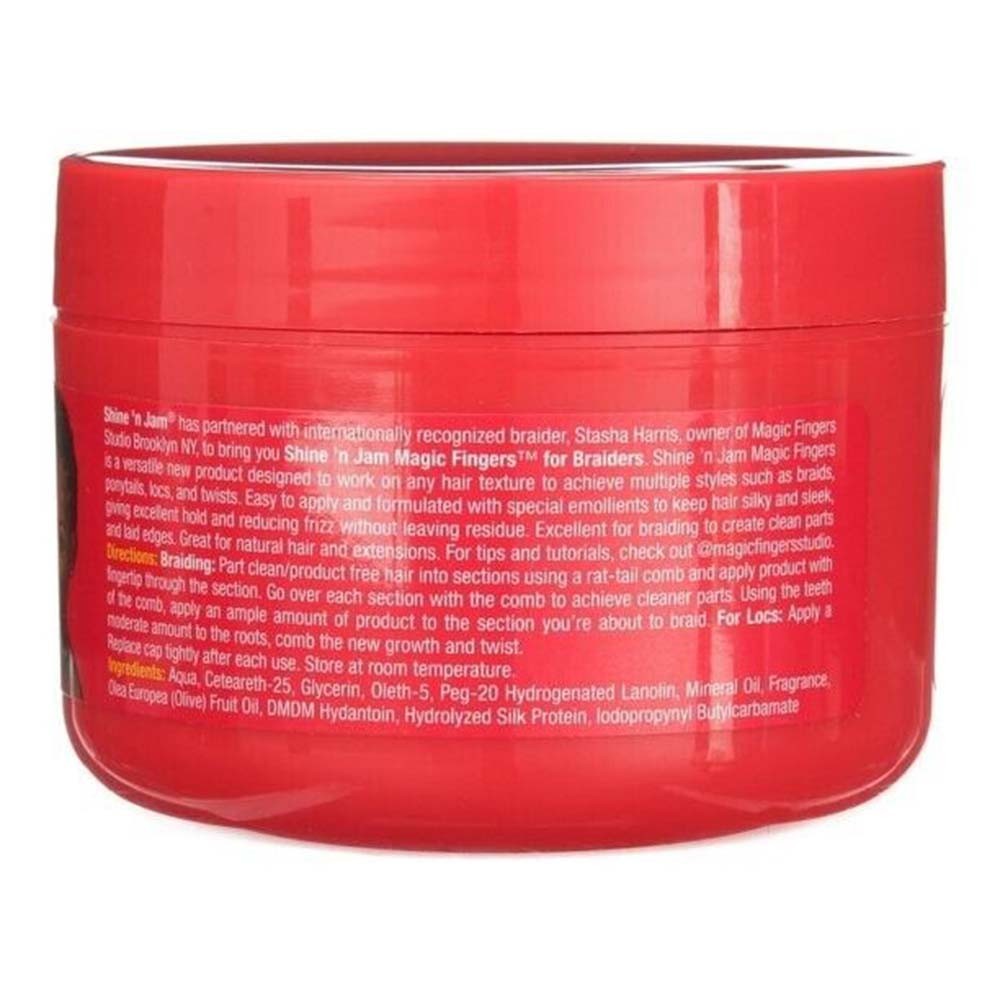 Shine N Jam AMPRO dirty braid gel braided hair wax firmly holds 227g