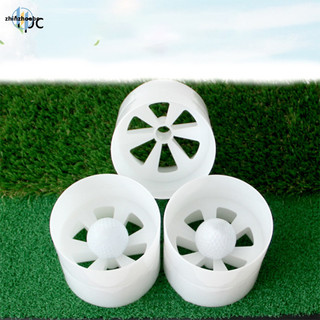 Zhin Golf Training Aids Hole Cup Putting Trainer Golf Swinging Training Tool Backyard Practice Chipping