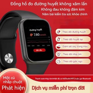 Đồng hồ thông minh đồng hồ đo đường huyết đồng hồ thể thao đồng hồ thông minh nhịp tim huyết áp oxy máuphát hiện