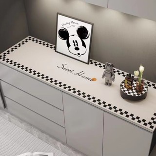 Tủ Tivi Khăn Trải Bàn Chống Thấm Nước Chống Dầu Dùng Một Lần Chống Bỏng Bàn Thảm Da Ăn Bên Tủ Giày De