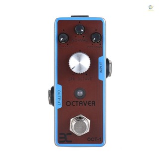 Eno EX OCT-1 Octave Mini Octave Guitar Effect Pedal True Bypass Full Metal Shell