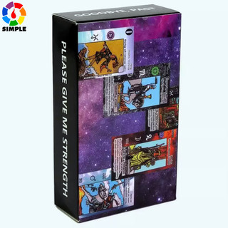Learning Tarot Cards with Meanings, Keywords On Cards for Beginners