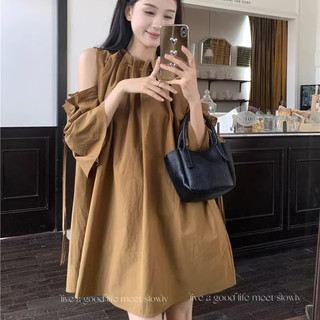 Dây đeo vai mùa hè mới búp bê ngắn instagram nữ giám mục tay