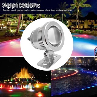 Sunny corner Đèn LED RGB dưới nước không thấm Nhiều màu cho đài phun cảnh quan sân vườn ngoài trời