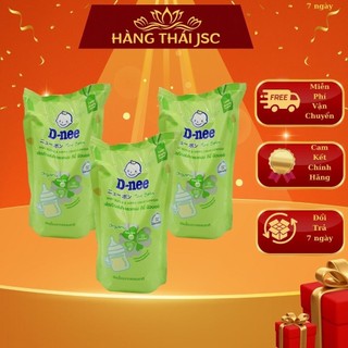 ComBo 3 Túi Nước xúc bình sữa Dnee, Nước rửa bình nước Dnee dạng túi 550ml- An toàn cho bé yêu .,