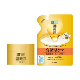 Kem dưỡng ẩm dạng gel Rohto Hada Labo rich gokujyun moisturizing perfect gel 100g/ túi refill 80g
