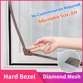 Màn hình cửa sổ lưới chống muỗi King Kong Net Dải tự dính DIY Màn hình cửa sổ từ tính Rèm Velcro vô hình