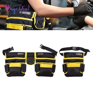 Magideal dụng cụ thắt lưng túi đựng dụng cụ đa năng chuyên nghiệp bố quà tặng đai tiện ích cho handyman thợ điện thợ mộc xây dựng