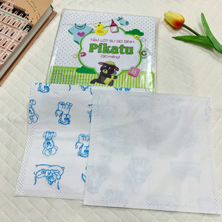 Tấm lót su sơ sinh Pikatu gói 30 miếng