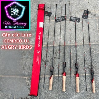 Cần câu lure 2 khúc đặc cemreo ul angry birds chính hãng