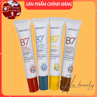 Dầu Gội Xả Giảm Rụng Và Làm Dày Tóc Biotin Visiami Rainbow B7 Mini 30ml/Tuýp tiện lợi cho đi du lịch