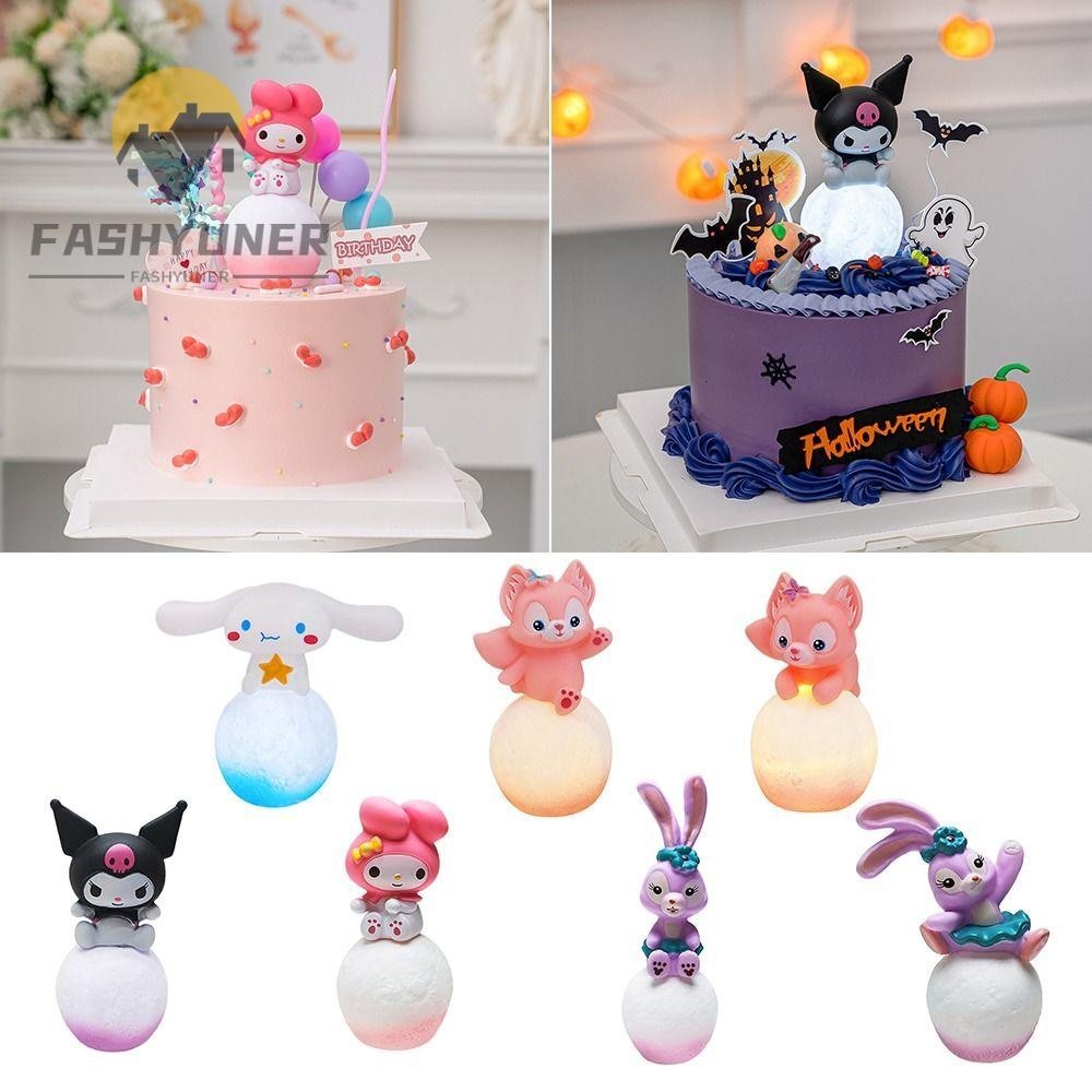 Đèn ngủ LED, Đồ chơi phát sáng Lingna Beier Star Dailu, Đèn ngủ Cinnamoroll Melody Kuromi sáng tạo tại nhà &amp; văn phòng