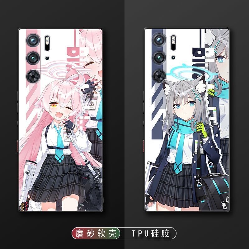 Ốp điện thoại Nubia Red Magic 9pro Azure File 9pro + Anime nhị phân 8spro + Silicone 8pro + Mềm