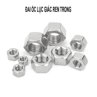 Đai ốc lục giác bằng thép không gỉ 304 din934