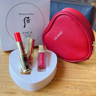 Bộ Son Dưỡng Đông Y Red Whoo Gongjinhyang Mi Glow Lip Balm - Dưỡng Ẩm, Chống Lão Hóa Cho Môi