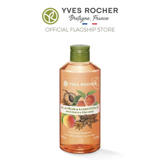 Sữa Tắm Hương Đào Và Hoa Hồi Yves Rocher Peach Star Anisel Bath & Shower Gel 400ml