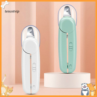 Vip Pet Nail Clipper Thoải mái Grip Hidden File Pet Cat Dog LED Nail Cutter Tool Pet Pet Pet Pet Pet Supplies