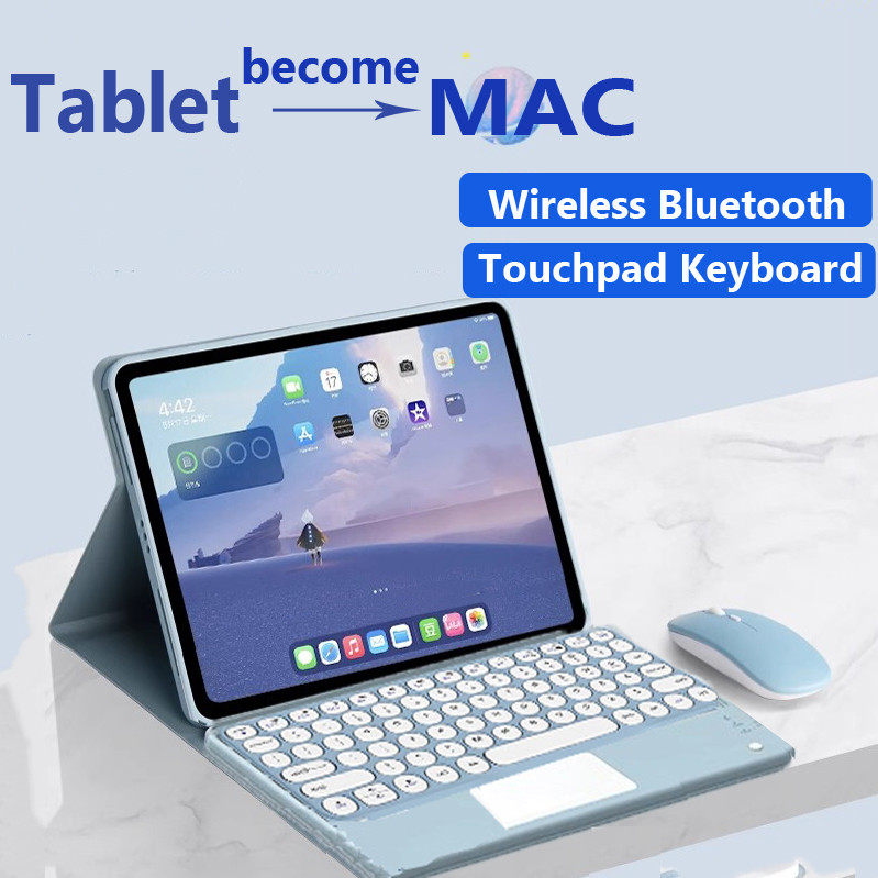 Ốp Lưng Bàn Phím Cho Lenovo ThinkTab X11 Gen 1 10,95 Inch 2026 Vỏ Thông Minh Tròn KeyCap Từ Bàn Phím