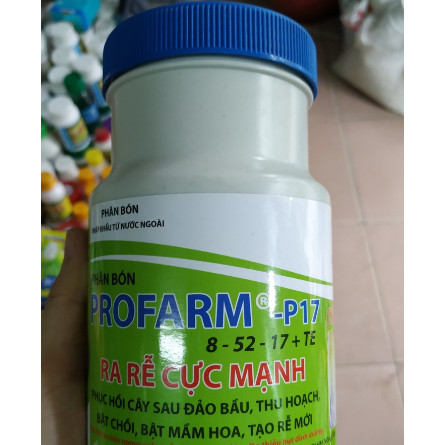 Phân bón siêu lân profarm -8/52/17+TE Lọ 500gram