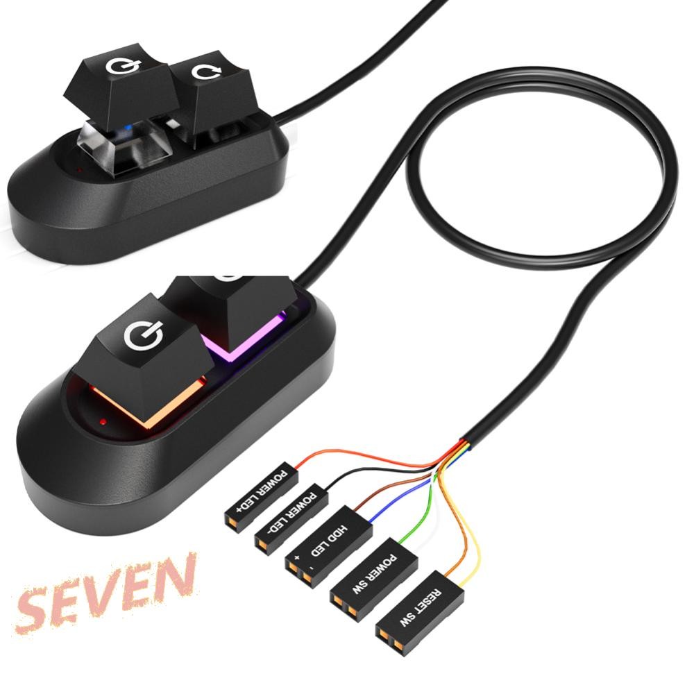 Nút nguồn máy tính để bàn 2M mới Công tắc PC Nút công tắc nguồn PC cho PC Ca [icebeauty888.vn]