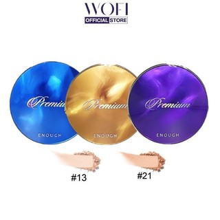 Phấn phủ 2 lõi cao cấp Enough Premium Twoway Cake 13g+13g