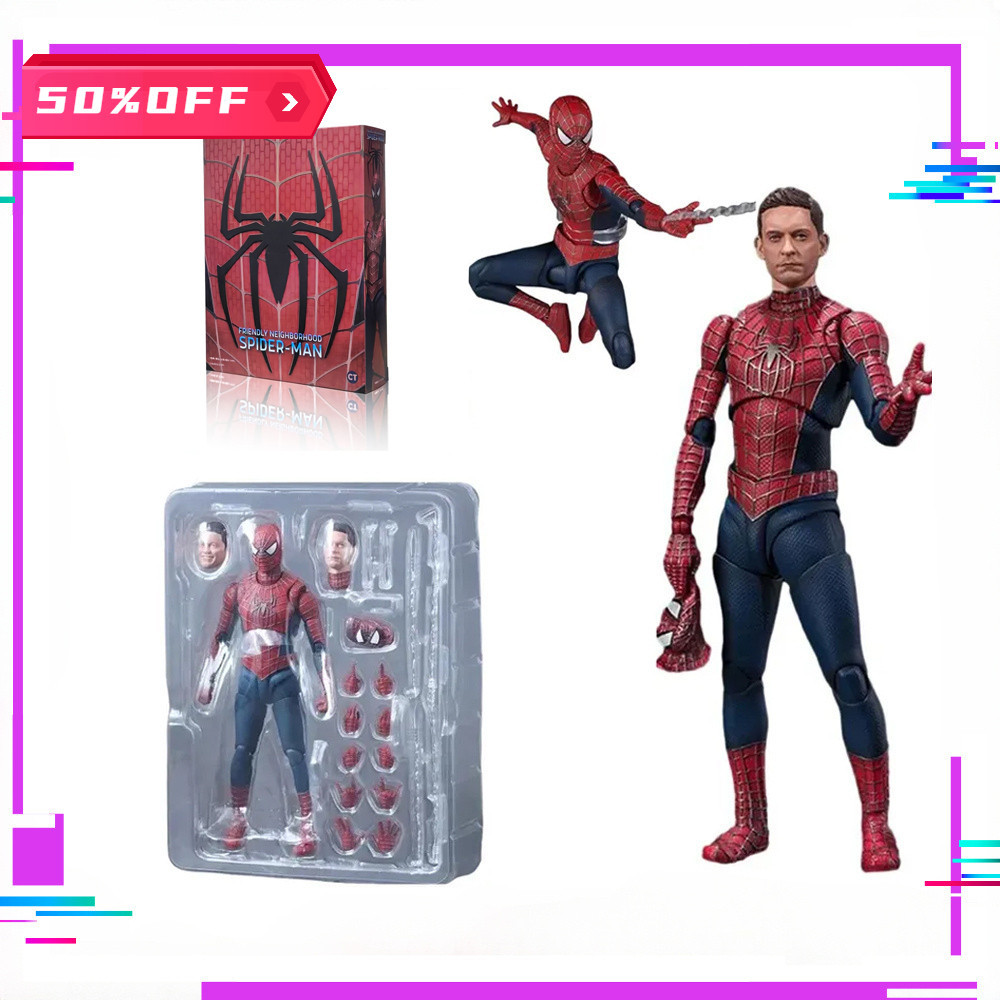 Ct Người Nhện S.H. Figuart Nhân Vật Hành Động Người Nhện 3 Tobey Maguire Anime Hình Tượng Pvc Đồ Chơi Mô Hình Búp Bê Quà Tặng