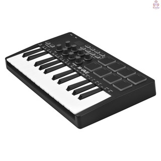 Bàn phím mini m-vave 25 phím + 25 nút cảm ứng 8 rgb và 8 nút điều khiển