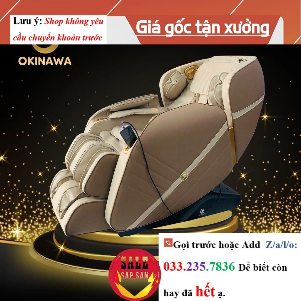 Ghế massage toàn thân OKINAWA REGAL 3000 - Siêu phẩm ghế massage toàn thân <New>