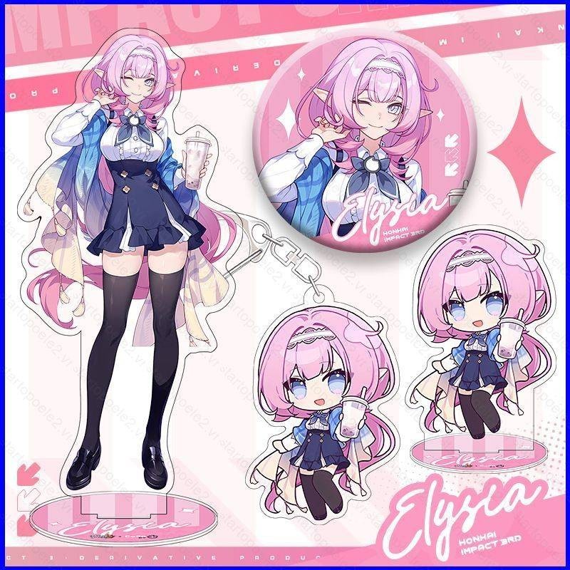 Honkai Iqpact 3rd x coco Đồ Chơi Mô Hình Nhân Vật anime elysia kiana kaslana