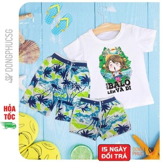 Đồ đôi đi biển nam nữ dễ thương đồng phục đi biển gia đình hội nhóm độc đáo nổi bật DDB122