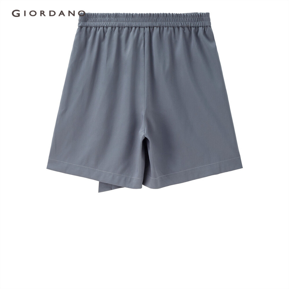 Quần váy GIORDANO 05403303 lưng thun co giãn nửa vạt cho nữ