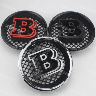 Quảng cáo xinfan | ký hiệu b 185mm. logo lưới tản nhiệt phía trước ô tô cho brabus mercedes benz g class w463 g500 g350 g63 g65 huy hiệu đầu