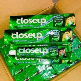Kem đánh răng closeup thái lan 160g – giúp răng chắc khỏe, thơm mát