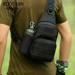 BOOCEAN Túi đeo ngực nam Phụ kiện du lịch Túi đeo vai Ba lô đeo chéo Túi đeo chéo
