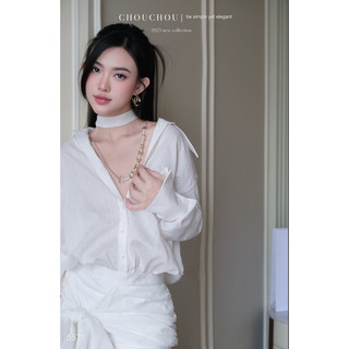 Đầm Sơmi Nơ Dài Chouchou