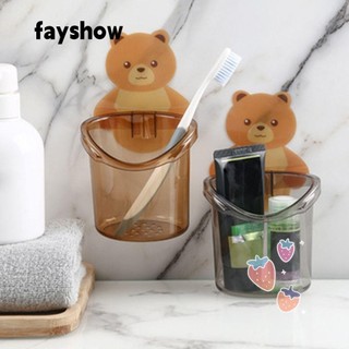 Giá Đỡ Bàn Chải Đánh Răng Gắn Tường Không Cần Khoan Tiện Dụng