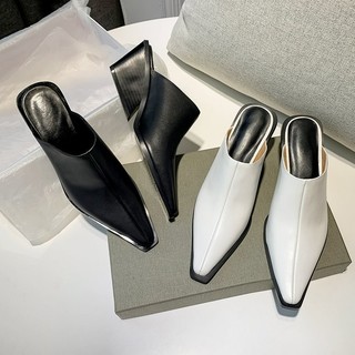 Giày cao gót mũi nhọn 35-42 Giày cao gót mũi nhọn thời trang-Baotou Slip-O