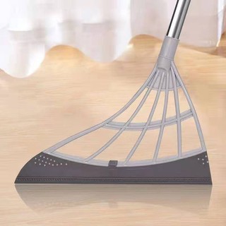 In stock#Factory Wholesale Black Technology Magic Broom Silicone Sweep Cleaning Floor Wiper Domestic Toilet Lazy Broom2tk