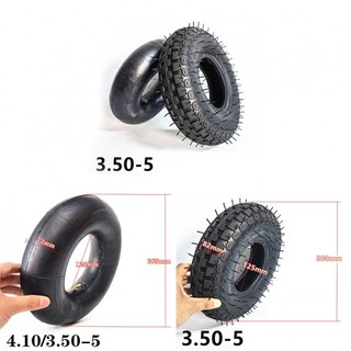 Ống bên trong lốp ngoài bên trong xe đẩy kho xe tiger 4.10 / 3.50-5 lốp