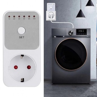 NEW>>Timer Socket Socket Controller Timing Socket White 240V/50Hz Countdown