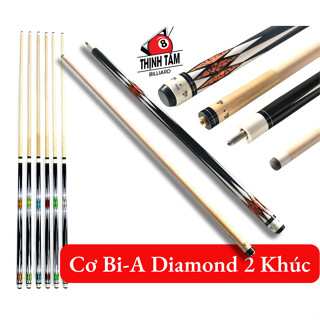 [THỊNH TÂM] Cơ Bida Lỗ 2 Khúc Diamond, Gậy Bi-A Pool Líp Đài Loan Dành Cho CLB