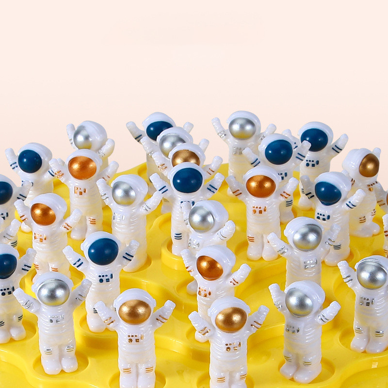 Beibeiyin Đồ chơi trẻ em Cân bằng Phi hành gia Ếch Cân bằng Cây Jenga Xếp hình Giáo dục sớm Trò chơi Máy tính để bàn Trận chiến