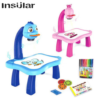 Insular Đồ Chơi Bàn Vẽ Có Hình Chiếu Cho Bé Tập Tô Phát Triển Tư Duy Sáng Tạo Thông Minh