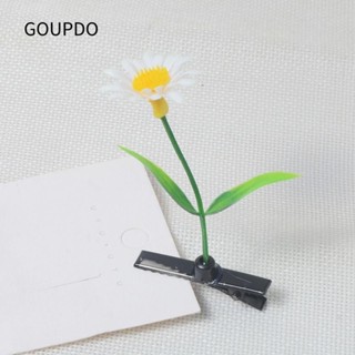  GOUPDO 1 Kẹp Tóc Cỏ Nhỏ Phụ Kiện Tóc Sáng Tạo Đậu Mầm Tóc Chân Cây Dễ Thương Hoa Vui Nhộn Barrettes 
