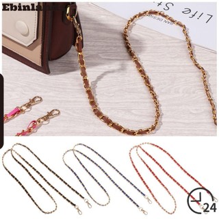 Dây đeo túi xách thay thế bằng da PU phối dây xích kim loại có thể điều chỉnh nhiều màu thời trang cho nữ