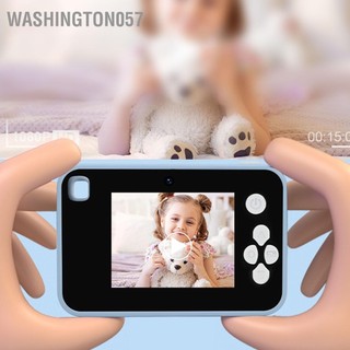 Washington057 Máy Ảnh Kỹ Thuật Số Bỏ Túi Dành Cho Trẻ Em Thanh Thiếu Niên 48MP 1080P HD Màn Hình IPS 2.4 Inch Zoom 4X Tự Động Lấy Nét Nhỏ Gọn Du Lịch chụp Vlogging