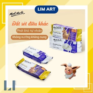 Đất sét Mont Marte tư khô chuyên dùng điêu khắc, tạo hình nghệ thuật.