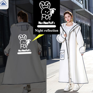 Áo mưa người lớn mới xe điện dài toàn thân mưa bảo vệ áo mưa ngoài trời unisex